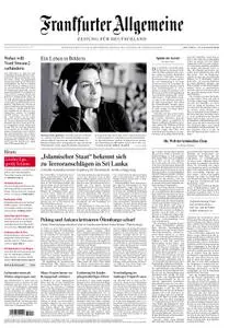 Frankfurter Allgemeine Zeitung F.A.Z. mit Rhein-Main Zeitung - 24. April 2019