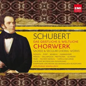 Schubert, Sawallisch - Sacred & Secular Choral Works [EMI 5099902847429] {Europe 2011} (11 CD Box)