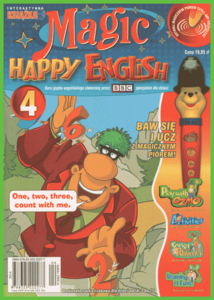 ENGLISH COURSE • Magic Happy English 4 • BOOK with CD-ROM (2014)