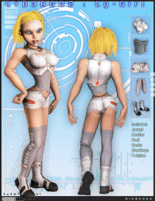Cyb3r002: Cy-Girl 