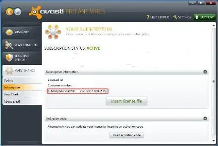 Avast! Antivirus Pro 5.1.889 (Till Year 2037)