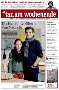 Tageszeitung TAZ vom 22 Februar 2014