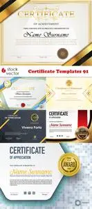 Vectors - Certificate Templates 91