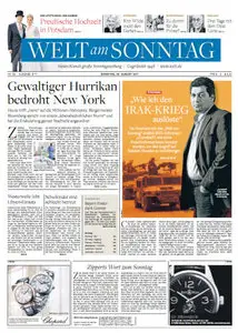 Die Welt am Sonntag 28 August 2011