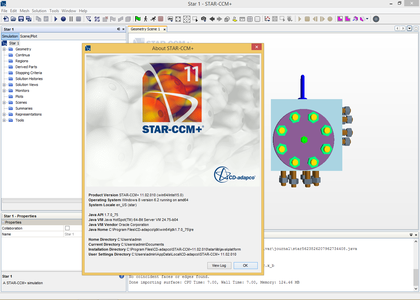 CD-Adapco Star CCM+ 11.02.010