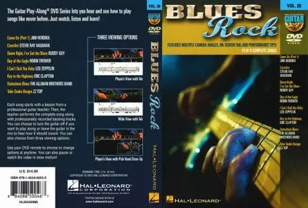 Hal Leonard: Guitar Play Along Volume 28 - Blues Rock (2015)