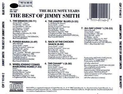 Jimmy Smith - The Best Of Jimmy Smith: The Blue Note Years (1988)