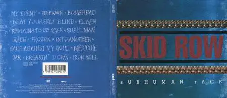 Skid Row - Subhuman Race (1995) [Atlantic AMCY-802, Japan]