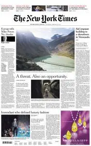 International New York Times - 20 February 2019