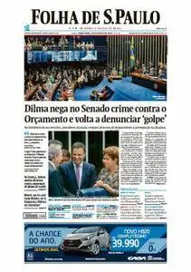 Folha de São Paulo - 30 de agosto de 2016 - Terça