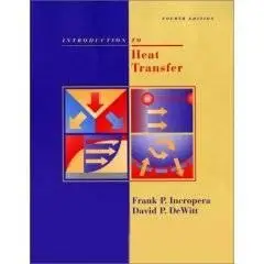 Introduction to Heat Transfer , Incropera ,  4th Edition Solution manual