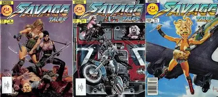 Savage Tales Vol.2 #5-8 (1986)