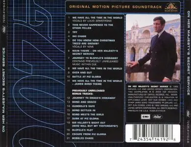 John Barry - On Her Majesty's Secret Service: Original Motion Picture Soundtrack (1969) Expanded Remastered 2003