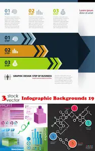 Vectors - Infographic Backgrounds 19