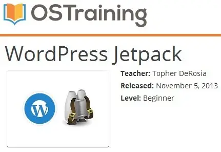 Ostraining - WordPress Jetpack