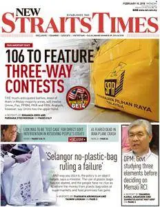 The News Straits Times - Februari 18, 2018