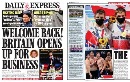 Daily Express – July 29, 2021