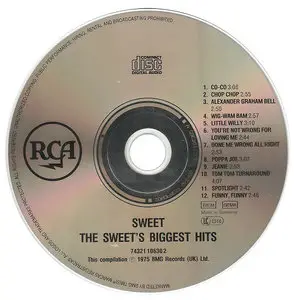 Sweet - The Sweet's Biggest Hits (1975) [1992, BMG Ariola]