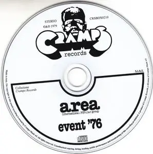 Area - The Essential Box Set Collection (2010) {6CD Box Set, Cramps CRSBOX0210 rec 1973-1976}