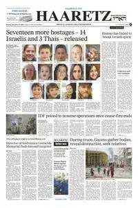 Haaretz English Edition - 27 November 2023