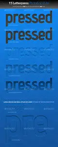 GraphicRiver - Letterpress Photoshop Styles