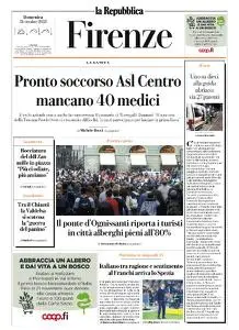 la Repubblica Firenze - 31 Ottobre 2021
