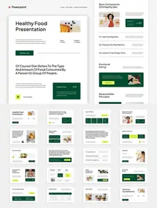 Healthy Diet Nutrition Presentation UNQBTDN