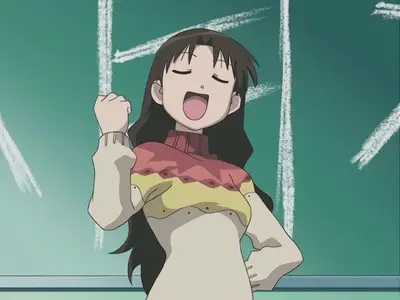 Azumanga Daioh - 15 (BD 1440x1080 x 264 Flac mkv" yEnc