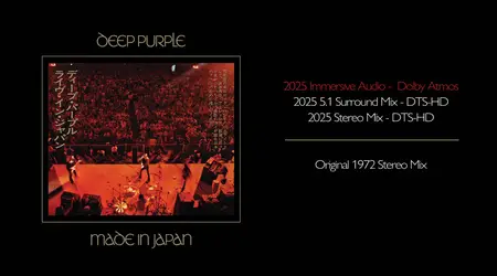 Deep Purple - Made In Japan (Super Deluxe Edition) (1972/2025) (5CD + Blu-ray)
