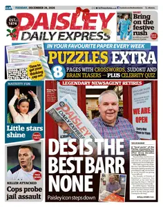 Paisley Daily Express - 24 December 2024