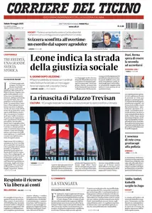 Corriere del Ticino - 10 Maggio 2025