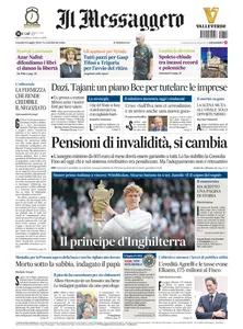Il Messaggero Roma - 14 Luglio 2025