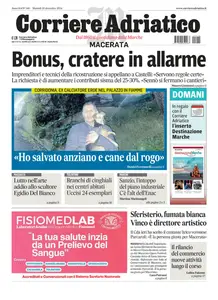 Corriere Adriatico Macerata - 10 Dicembre 2024