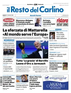 Il Resto del Carlino Ascoli Fermo - 7 Settembre 2025