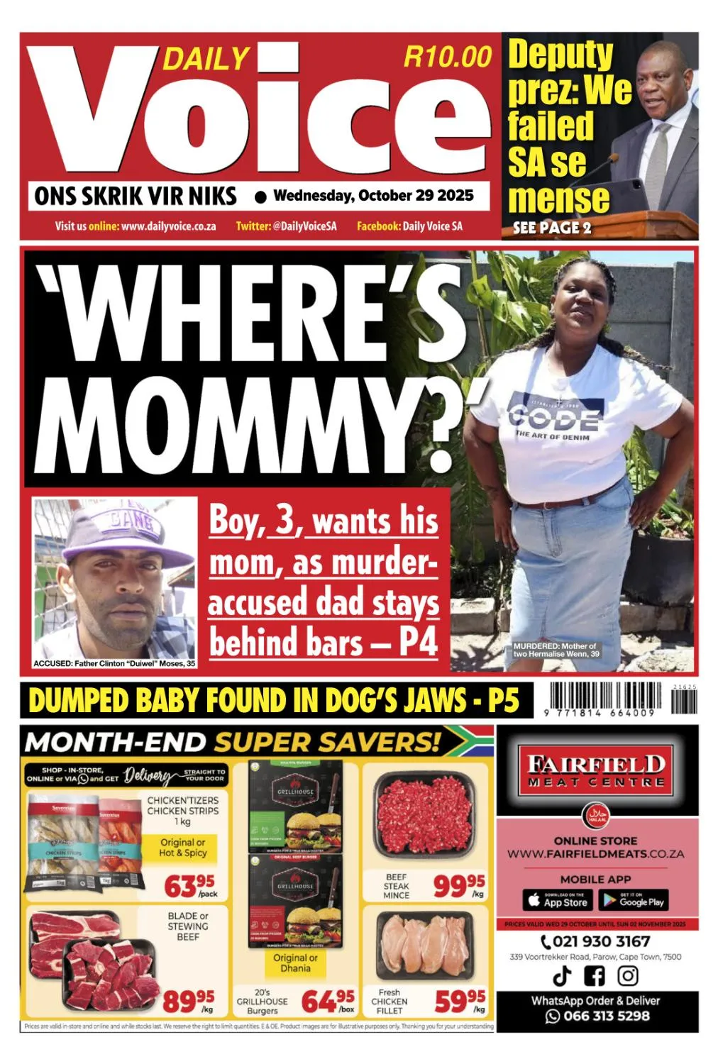 Daily Voice - 29 October 2025