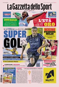La Gazzetta dello Sport - 9 Agosto 2025