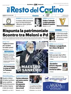 Il Resto del Carlino Cesena - 9 Novembre 2025