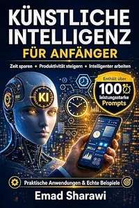 KÜNSTLICHE INTELLIGENZ FÜR ANFÄNGER: Einsteigerfreundlicher Leitfaden mit realen Beispielen und 100 leistungsstarken