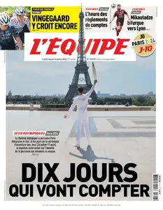 L’equipe du Mardi 16 Juillet 2024