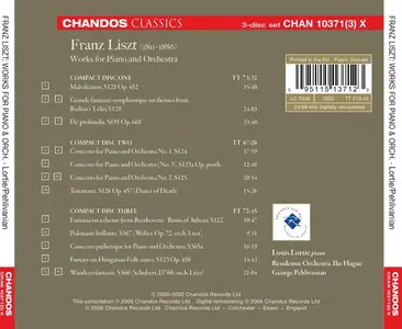 Louis Lortie, Residentie Orchestra The Hague, George Pehlivanian - Liszt: Works for Piano and Orchestra (2006)