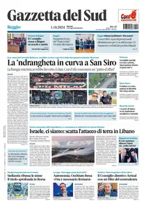 Gazzetta del Sud Reggio Calabria - 1 Ottobre 2024