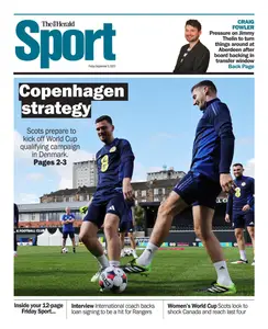 The Herald Sport (Scotland) - 5 September 2025