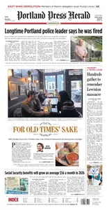 Portland Press Herald - 25 October 2025