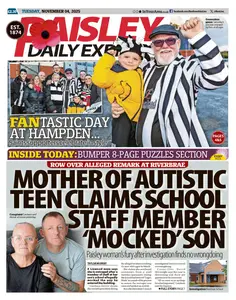 Paisley Daily Express - 4 November 2025