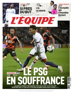L’equipe du Jeudi 30 Octobre 2025