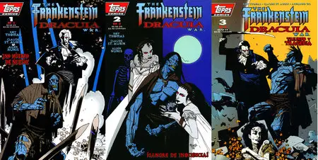 The Frankenstein / Dracula War #1-3