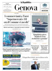 la Repubblica Genova - 14 Novembre 2022