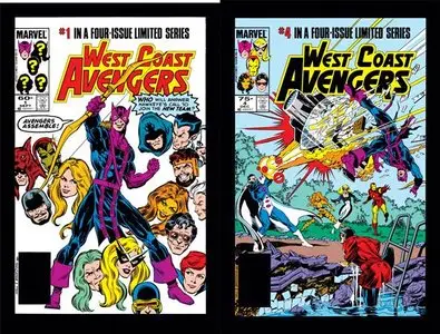 West Coast Avengers #1-4 (1984) Complete