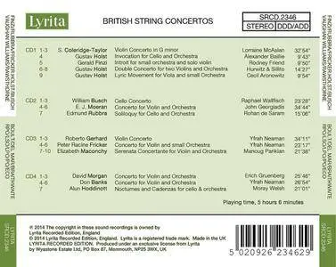 VA - British String Concertos (2014) 4CD Box Set