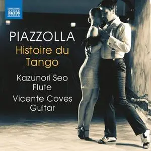 Kazunori Seo & Vicente Coves - Piazzolla: Works for Flute & Guitar (2021)